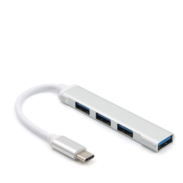 迷你type-c集線器USB 3.0 HUB集線器(支援Apple M1)(顏色隨機)　J-14697