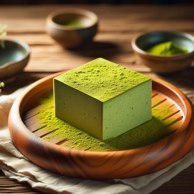 抹茶嫩豆腐-濃郁抹茶香