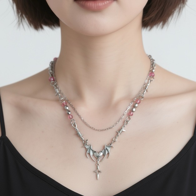 UZ原創 ✦ 粉色叛逆・項鏈／頸鏈