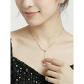 輕奢感珍珠吊墜可抽拉項鍊／鎖骨鏈