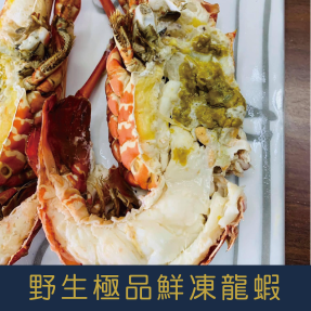 【就是愛海鮮】野生極品生鮮凍龍蝦400-450g±10%/隻 [量大可配合批發/團購]