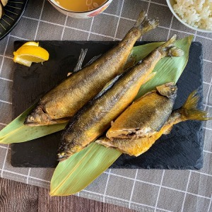 【就是愛海鮮】宜蘭野生公香魚920g/盒 (隨機出貨) 燒烤/煎/醬燒 [量大可配合批發/團購]