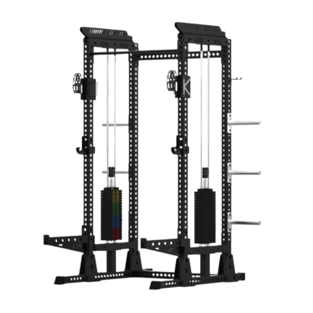 [商用]川鋼旗艦雙邊飛鳥深蹲架｜中鋼鋼材、500KG承重、台灣製造