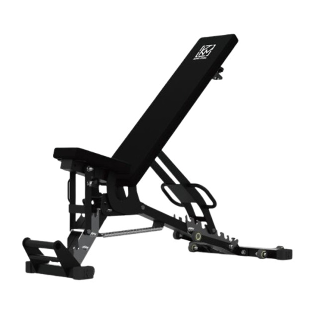 [家用|輕商用|公設|HomeGym]  川鋼 Kawa Steel 可調式臥推椅｜300kg 重裝、MIT 台灣製造、直立收納推薦