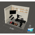 3坪-10坪 HomeGym 健身空間規劃 (公寓型/客廳/主臥房/書房/儲藏室/畸零隔間)