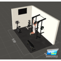 3坪-10坪 HomeGym 健身空間規劃 (公寓型/客廳/主臥房/書房/儲藏室/畸零隔間)_2