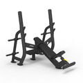 [商用] SPIRIT 商用重訓 自由重量 SP-4210 Olympic Incline Bench 奧林匹克 上斜式舉重椅