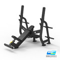 [商用] SPIRIT 商用重訓 自由重量 SP-4210 Olympic Incline Bench 奧林匹克 上斜式舉重椅_3