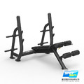 [商用] SPIRIT 商用重訓 自由重量 SP-4211 Olympic Decline Bench 奧林匹克 下斜式舉重椅_1