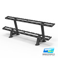 [商用] SPIRIT 商用重訓 自由重量 SP-4265 Two Tier Dumbbell Rack2層式啞鈴架(10對)_3