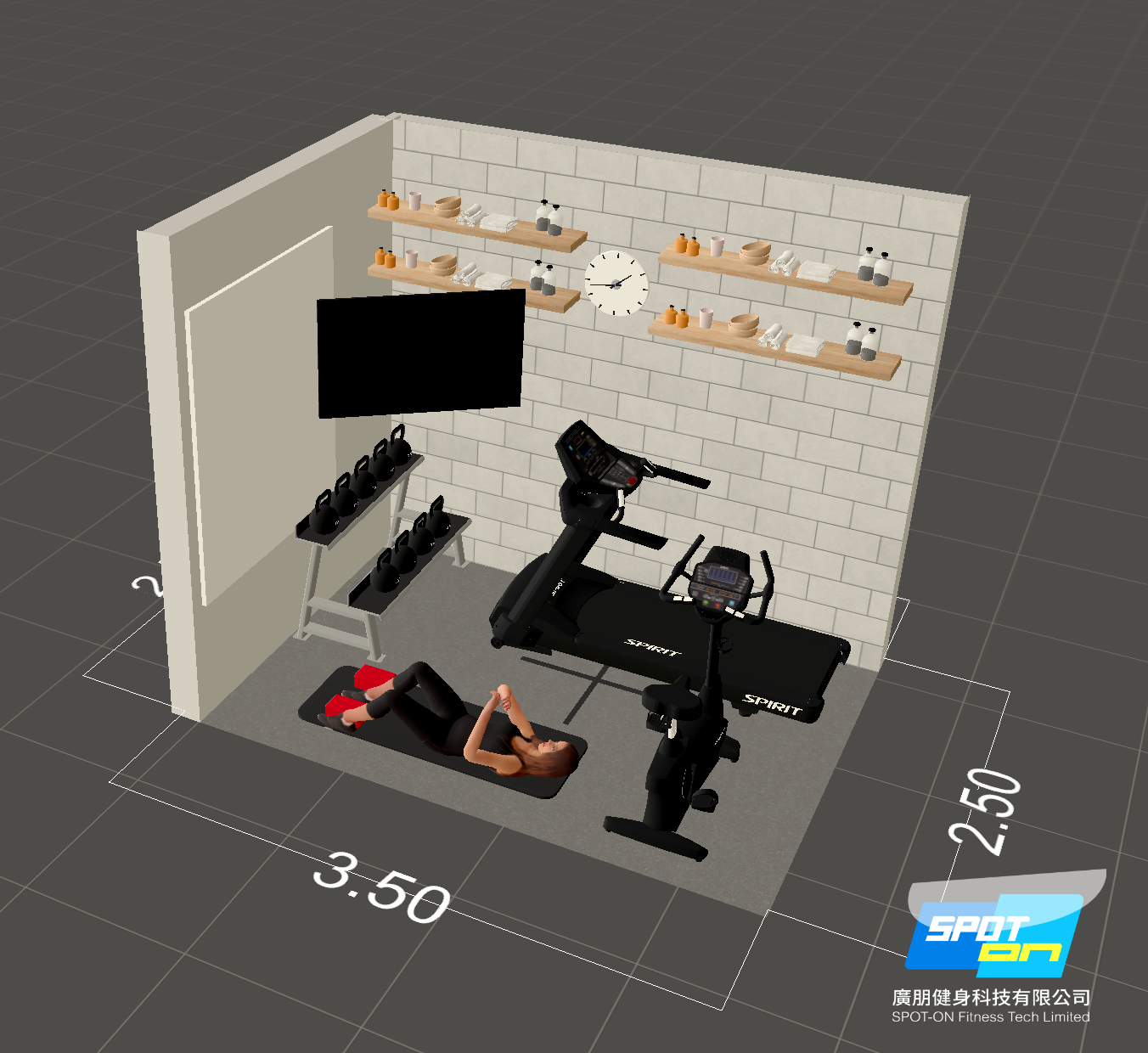 3坪-10坪 HomeGym 健身空間規劃 (公寓型/客廳/主臥房/書房/儲藏室/畸零隔間)