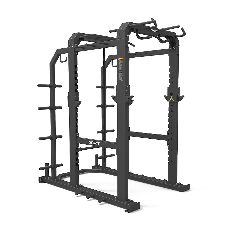 [商用|]  SPIRIT 商用重訓 自由重量 SP-4203 全框式 深蹲架 Power Rack