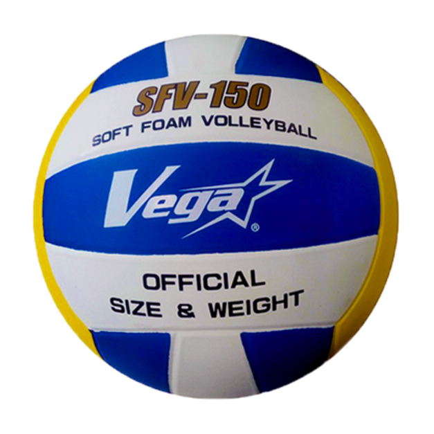 軟式排球 / 白/藍/黃