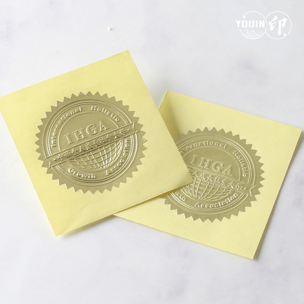 標籤貼紙印刷【金箔貼紙】