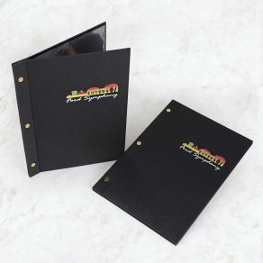 M001【菜單專區】鎖銅釘裝訂.可換頁式菜單印刷.鎖釘菜單印刷製作