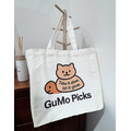 GuMo 龜貓｜ LoGo印花手提帆布袋_4