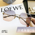 JUDE CO 鑽石切邊無邊框女用墨鏡 (附時尚眼鏡盒)_12