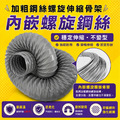 耐高溫【135度】尼龍管 伸縮排風管 每一條送不銹鋼卡箍一個 尼龍布管 排煙管 排氣管 排油煙管_5