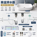 臉盆按壓式 304不鏽鋼 排水器 牆壁及地下濾水 防蟲 排水管 下水管 臉盆專用 15公分 19公分下水器_1