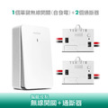 智能無線開關(自發電)擴充套組/一對二