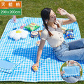 【Osun】加厚郊遊野餐墊防水墊鋪巾戶外便攜野炊地墊ins風200公分正方(多款任選/CE383G)_8