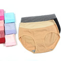 【Osun】12件組少淑女棉質三角內褲寬腰邊直條紋包臀中高腰透氣舒適(CE455-462)_1