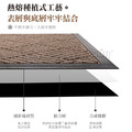 【Osun】室外防滑墊客廳餐廳商場進門地墊地毯戶外橡膠門墊除塵除泥腳墊(菱夢款60X120cm/CE443)_6
