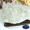 【德山珠寶】天然消磁淨化白水晶簇#02_17