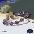 【德山珠寶】5A級8mm天然紫幽靈水晶造型手鍊(多款任選/CE476)_7