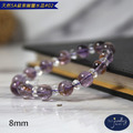 【德山珠寶】5A級8mm天然紫幽靈水晶造型手鍊(多款任選/CE476)_4