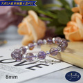 【德山珠寶】5A級8mm天然紫幽靈水晶造型手鍊(多款任選/CE476)_5
