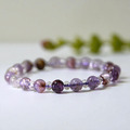 【德山珠寶】5A級6mm天然紫鈦幽靈水晶手鍊(CE476)_14