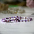 【德山珠寶】5A級6mm天然紫鈦幽靈水晶手鍊(CE476)_8