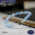 【德山珠寶】5A級6mm海藍寶水晶手鍊#04(多款任選/CE476)_1
