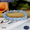 【德山珠寶】5A級6mm海藍寶水晶手鍊#02(多款任選/CE476)_3