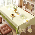 【Osun】90*140cm長方形印花輕奢美化餐桌防水防油防燙免洗桌布加厚桌巾(PU/CE494)_15