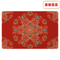 【Osun】中國風喜慶平安喜樂玄關大門客廳餐廳防滑吸水地墊地毯(60X90cm/CE482)_18