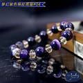 【D.S. jewellery 德山珠寶】5A級10mm夢幻紫色條紋瑪瑙造型手鍊#03/04款(CE476)_12