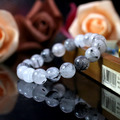 【D.S. jewellery 德山珠寶】5A級10mm天然黑髮晶水晶手鍊(CE476)