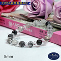 【D.S. jewellery 德山珠寶】5A級8mm天然黑髮晶水晶手鍊(CE476)_8