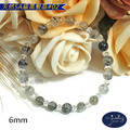 【D.S. jewellery 德山珠寶】5A級6mm天然黑髮晶水晶手鍊(CE476)_10