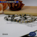 【D.S. jewellery 德山珠寶】5A級6mm天然黑髮晶水晶手鍊金款/銀款(CE476)_4