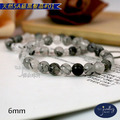 【D.S. jewellery 德山珠寶】5A級6mm天然黑髮晶水晶手鍊(CE476)_3