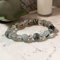 【D.S. jewellery 德山珠寶】5A級10mm天然黑髮晶水晶手鍊(CE476)_17