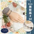 【D.S. jewellery 德山珠寶】5A級8mm天然黑髮晶水晶手鍊(CE476)_13