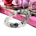 【D.S. jewellery 德山珠寶】5A級10mm天然黑髮晶水晶手鍊(CE476)_5