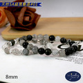【D.S. jewellery 德山珠寶】5A級8mm天然黑髮晶水晶手鍊(CE476)_7