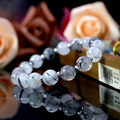 【D.S. jewellery 德山珠寶】5A級10mm天然黑髮晶水晶手鍊金款/銀款(CE476)_12