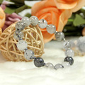 【D.S. jewellery 德山珠寶】5A級10mm天然黑髮晶水晶手鍊金款/銀款(CE476)_10
