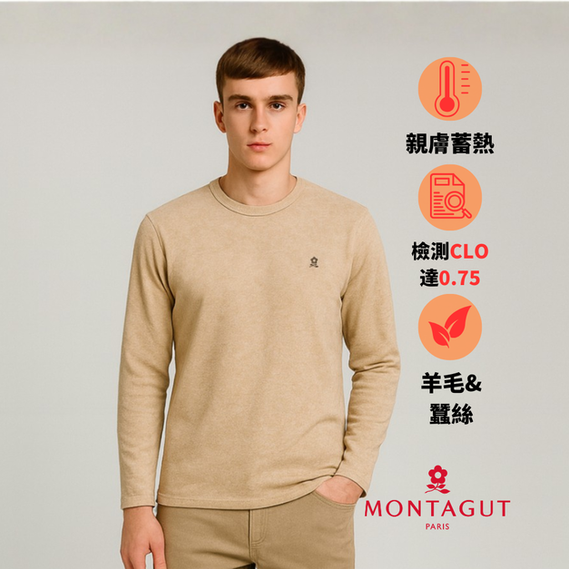 彈毛紗極暖衣-C6017